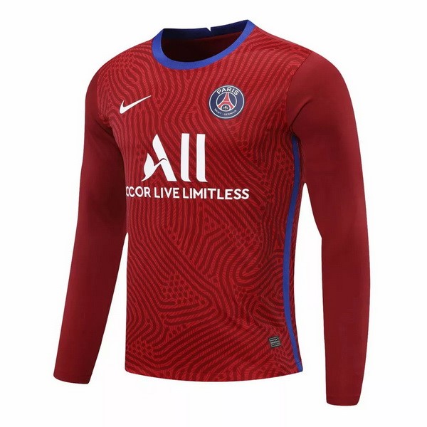 Thailandia Maglia Paris Saint Germain ML Portiere 20/21 Rosso